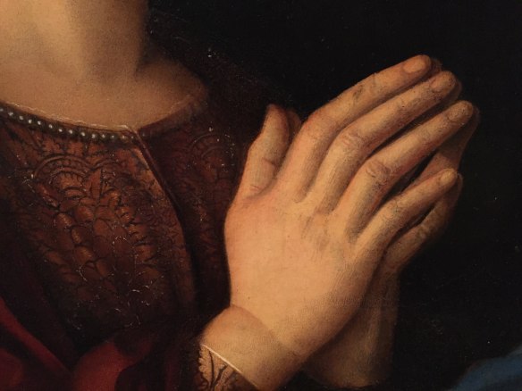 Bellini praying hands sm