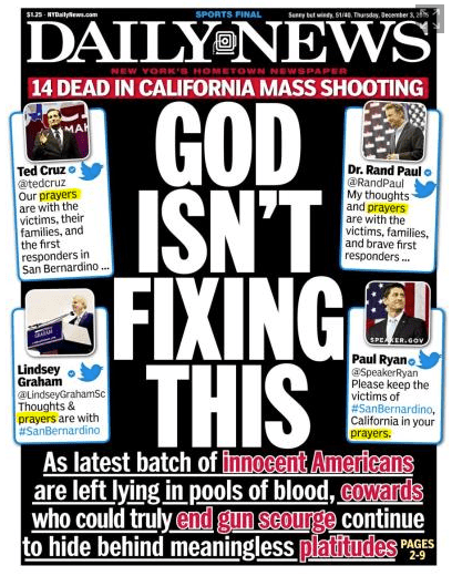 New York Daily News, 12/3/15