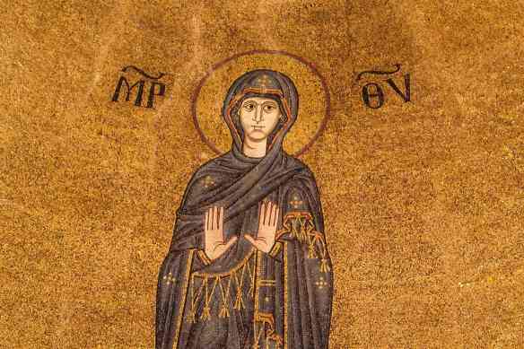 Apse mosaic, Basilica dei Santi Maria e Donato, Murano, Venezia (12th century)