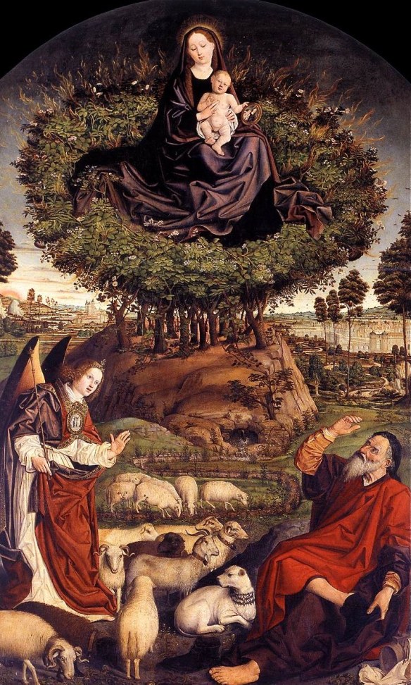 Mary in The Burning Bush, Nicolas Froment (1475-6)