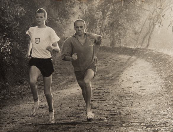 Jim Friedrich and Mike Riebs, Santa Monica Mountains, 1961