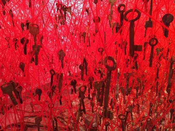 Chiharu Shiota, "The Key in the Hand", Venice Biennale 2015 (photo by Jim Friedrich)